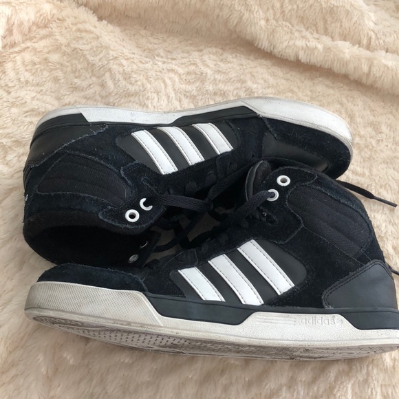 Adidas Neo high tops blackwhite Boys 6 Adidas Neo high tops blackwhite Boys 6